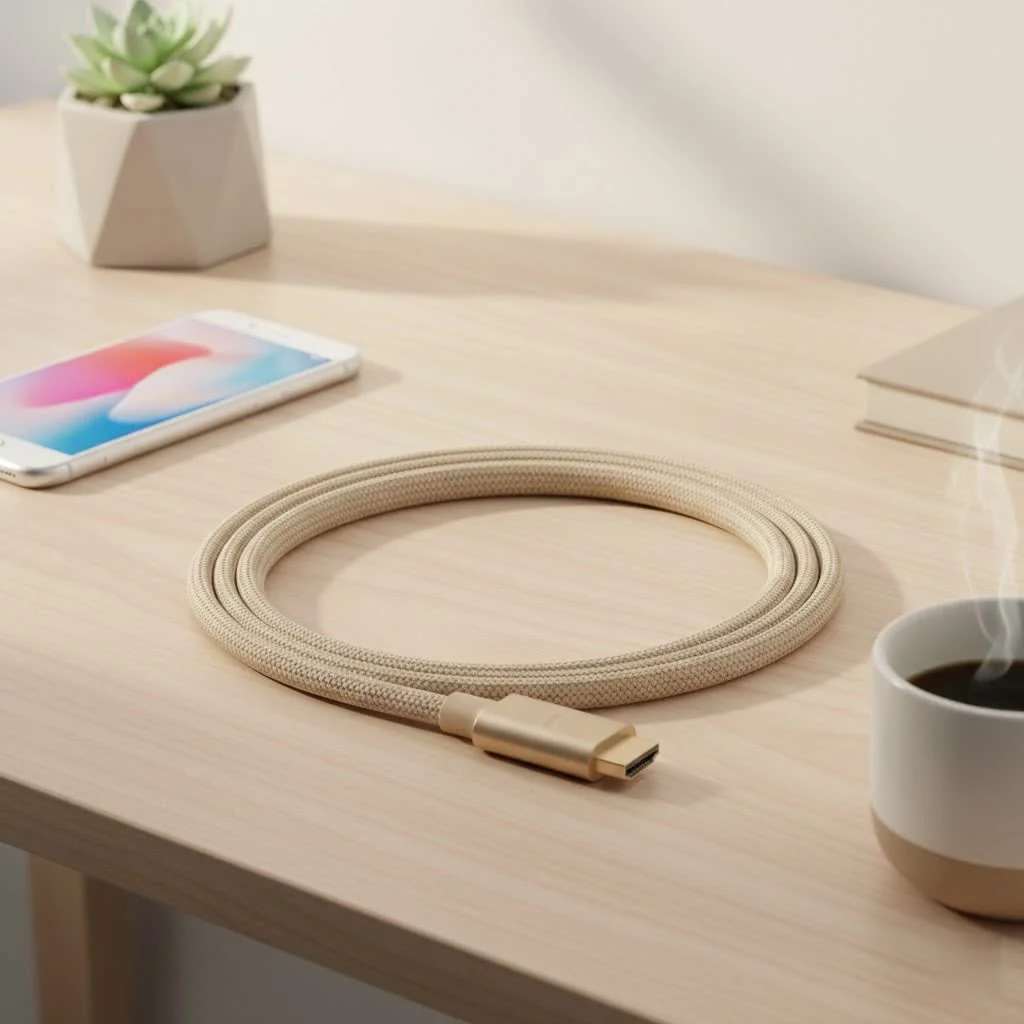 HDMI cable connecting devices