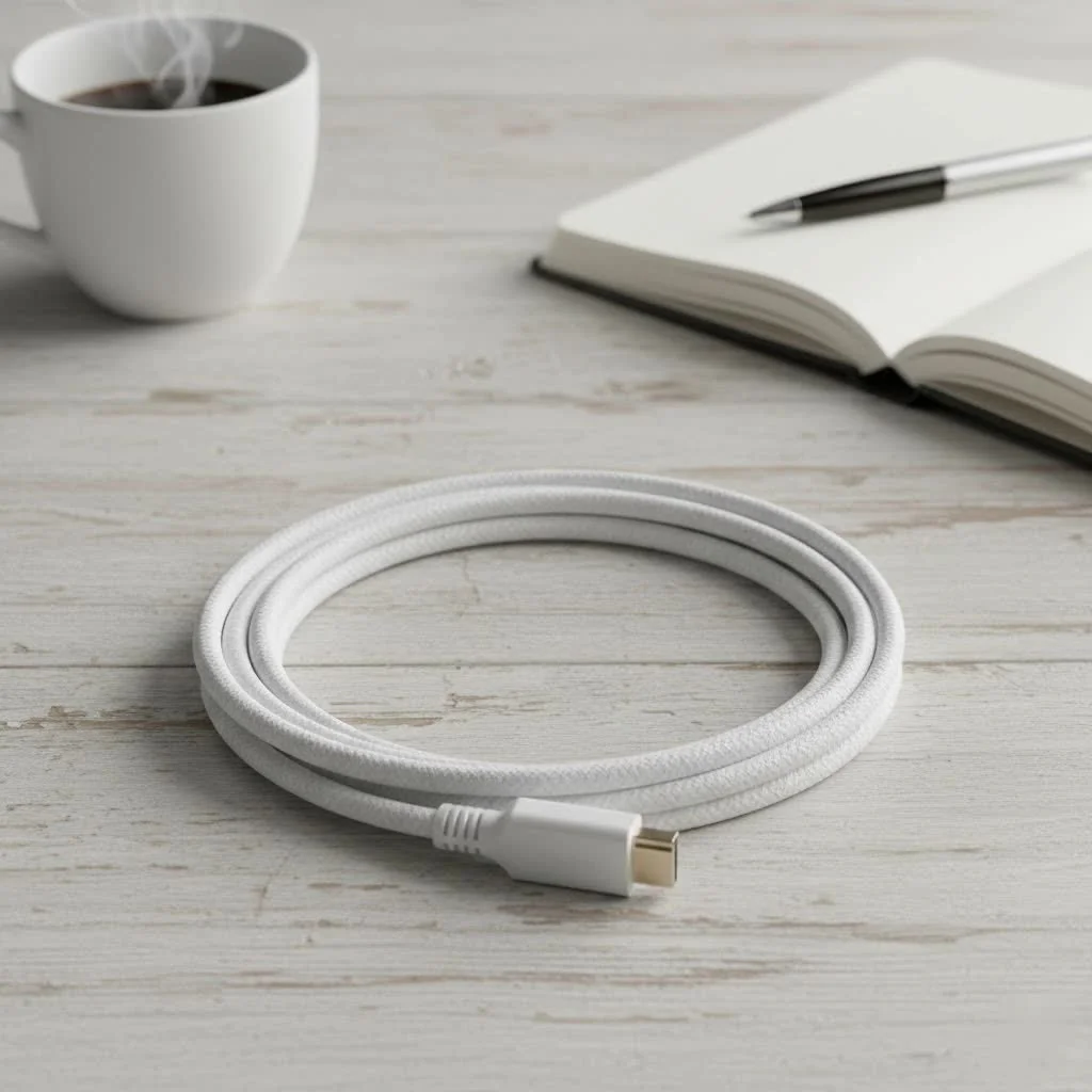 HDMI 2.0 cable connecting a 4K TV to a gaming console
